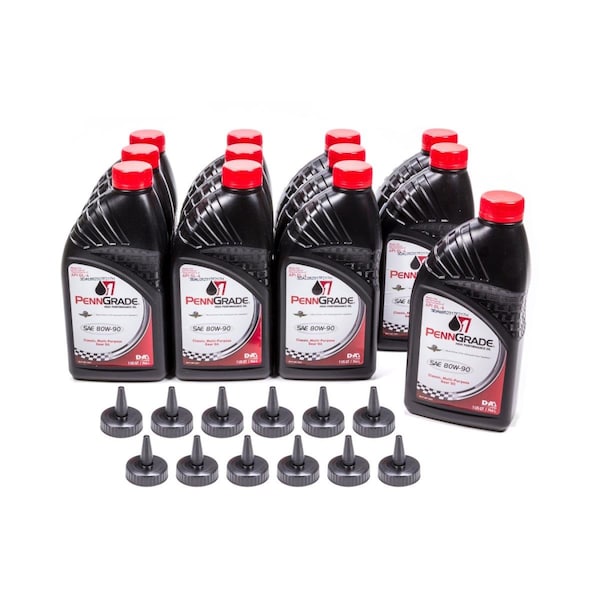 Penngrade Motor Oil 77296 1 qt. 80W90 Hypoid Gear Oil, 12PK PE374118 - main